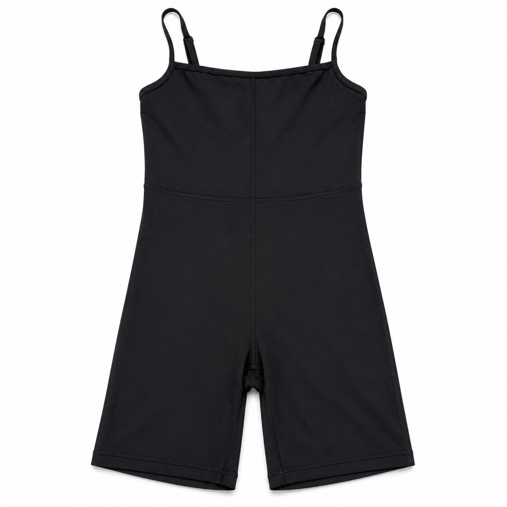 Wilfred Free Aritzia Divinity Romper Black Spaghetti Strap Bodysuit Medium